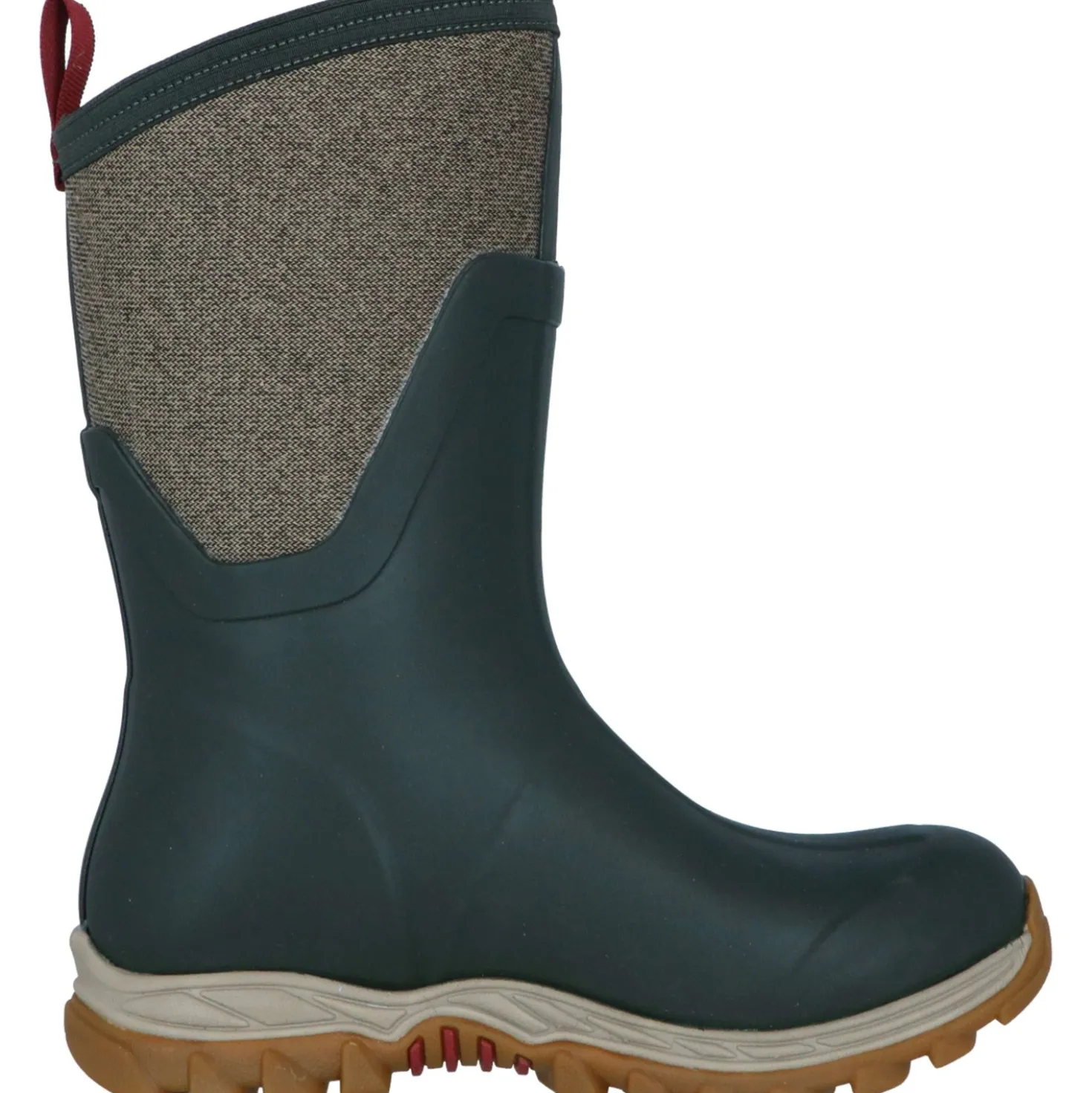 Muck Boot Arctic Sport II Mid Dames Olive/Tweed