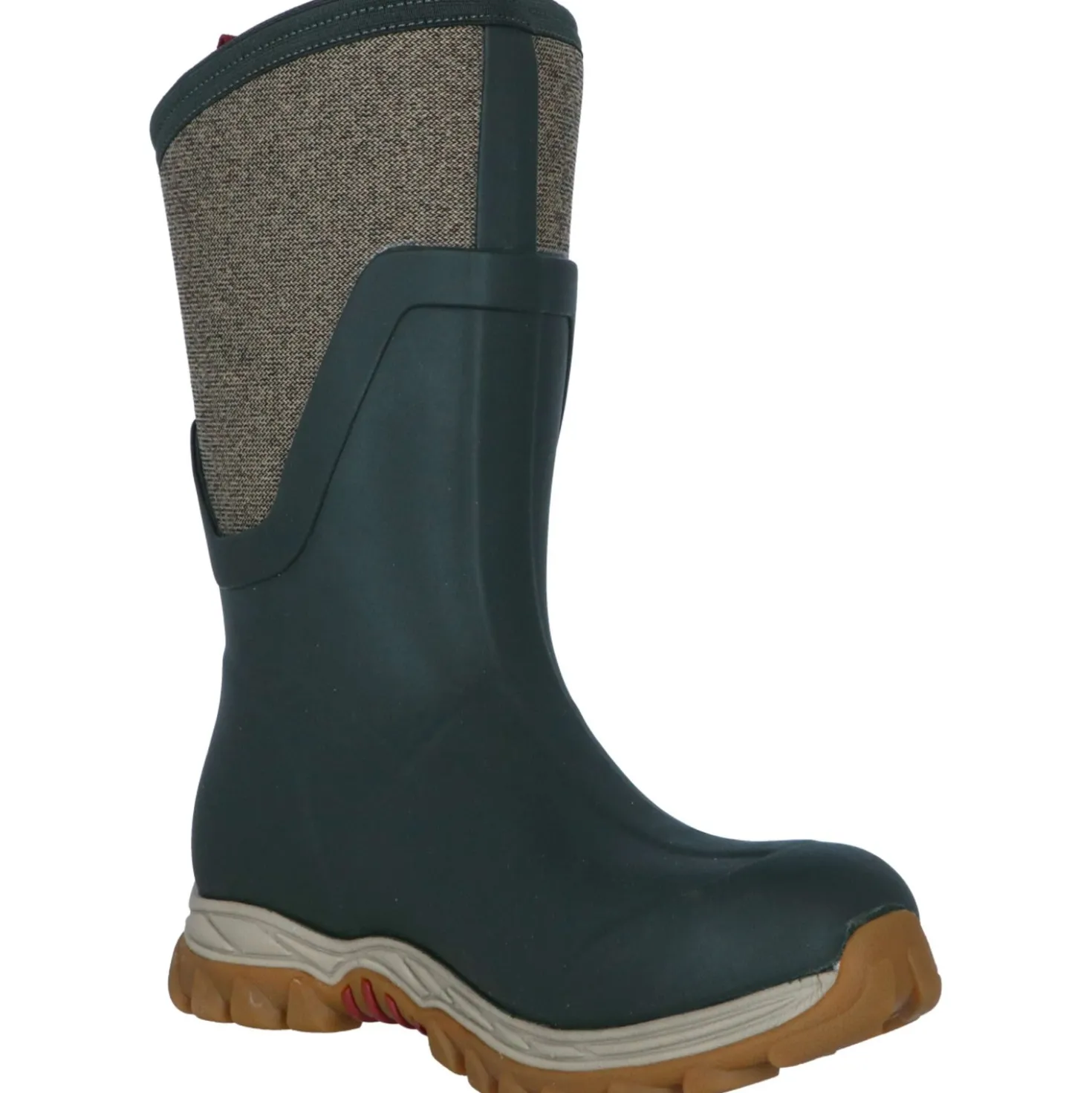 Muck Boot Arctic Sport II Mid Dames Olive/Tweed