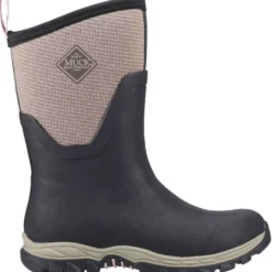 Muck Boot Arctic Sport II Mid Dames Black/Tweed