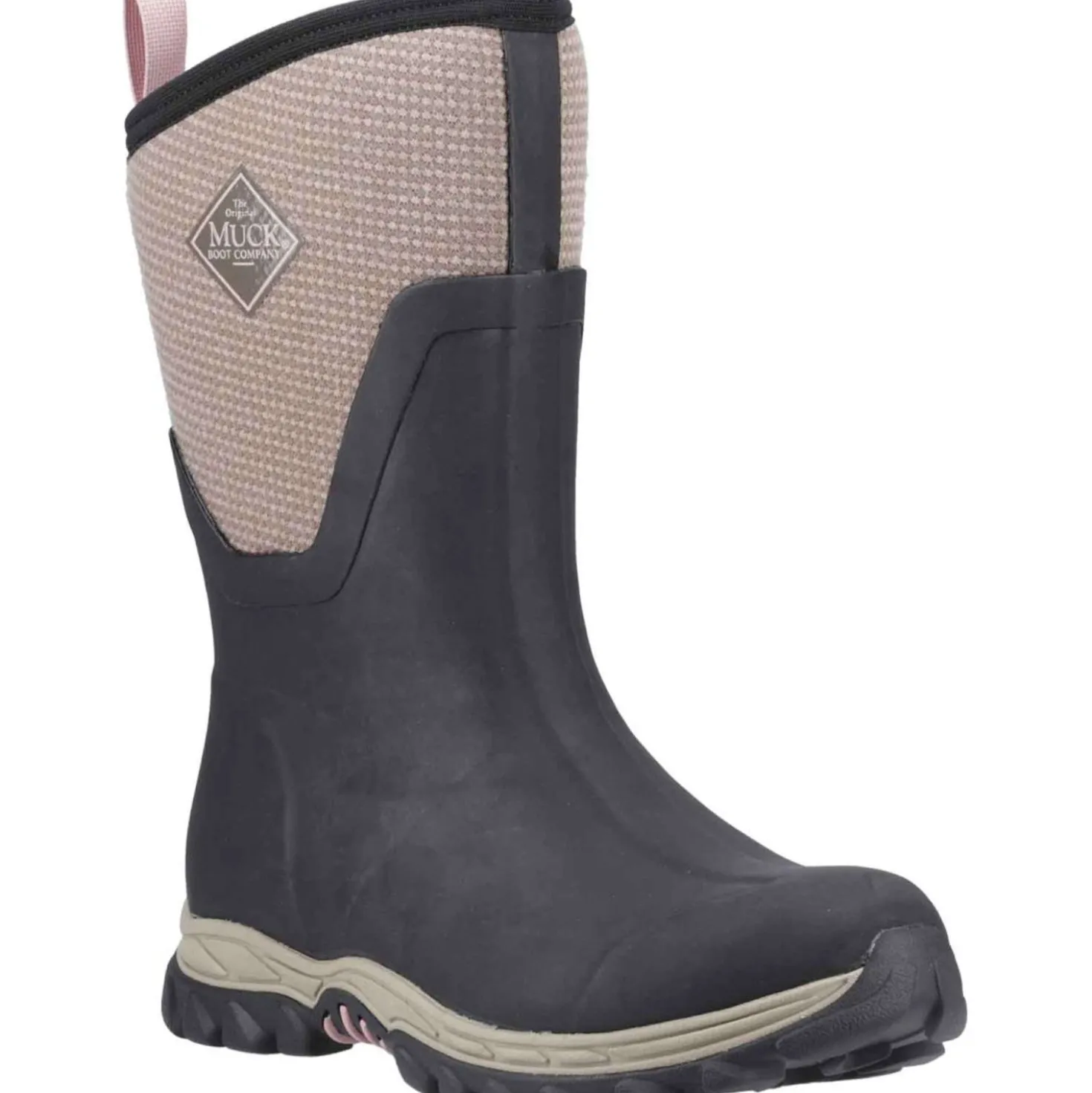 Muck Boot Arctic Sport II Mid Dames Black/Tweed