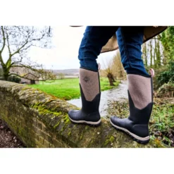 Muck Boot Arctic Sport II Tall Dames Black/Tweed