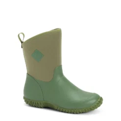 Muck Boot Muckster II Mid Dames Groen/Rozen Print