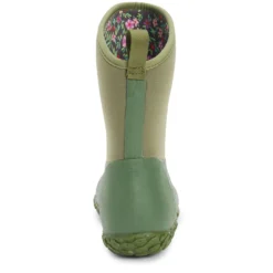 Muck Boot Muckster II Mid Dames Groen/Rozen Print