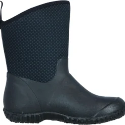 Muck Boot Muckster II Mid Dames Zwart/Rozen Print