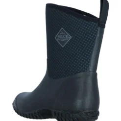 Muck Boot Muckster II Mid Dames Zwart/Rozen Print