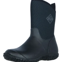 Muck Boot Muckster II Mid Dames Zwart/Rozen Print