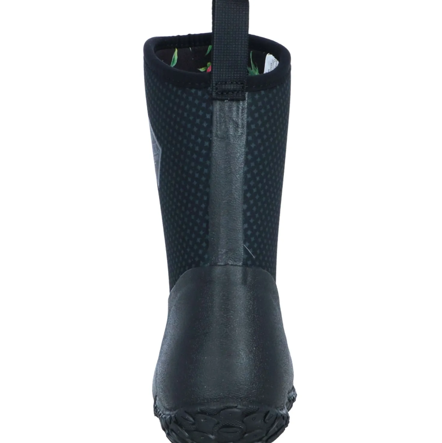 Muck Boot Muckster II Mid Dames Zwart/Rozen Print