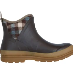 Muck Boot Originals Pull On Ankle Bruin/Plaid
