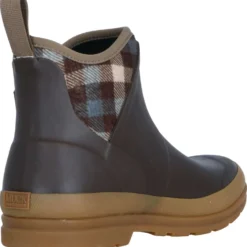 Muck Boot Originals Pull On Ankle Bruin/Plaid