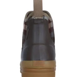 Muck Boot Originals Pull On Ankle Bruin/Plaid
