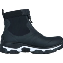 Muck Boot Stalschoenen Apex Zip Dames Zwart/Wit