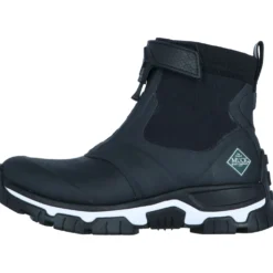 Muck Boot Stalschoenen Apex Zip Dames Zwart/Wit