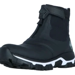 Muck Boot Stalschoenen Apex Zip Dames Zwart/Wit