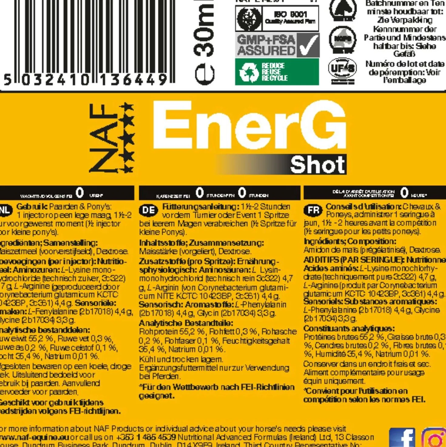 NAF EnerG Shot