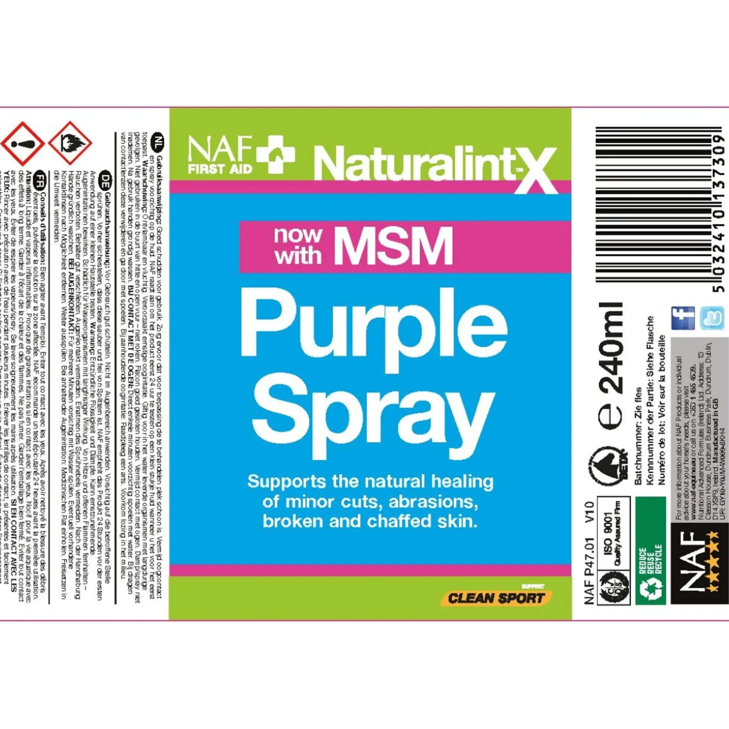 NAF Naturalintx Purple Spray