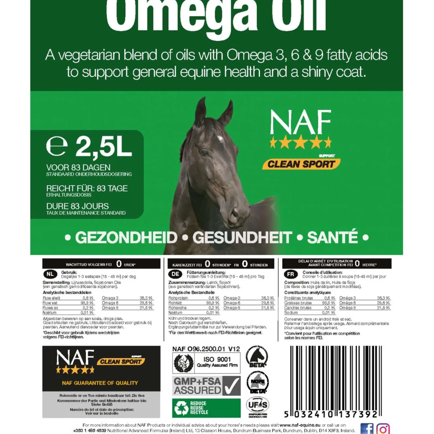 NAF Omega Olie