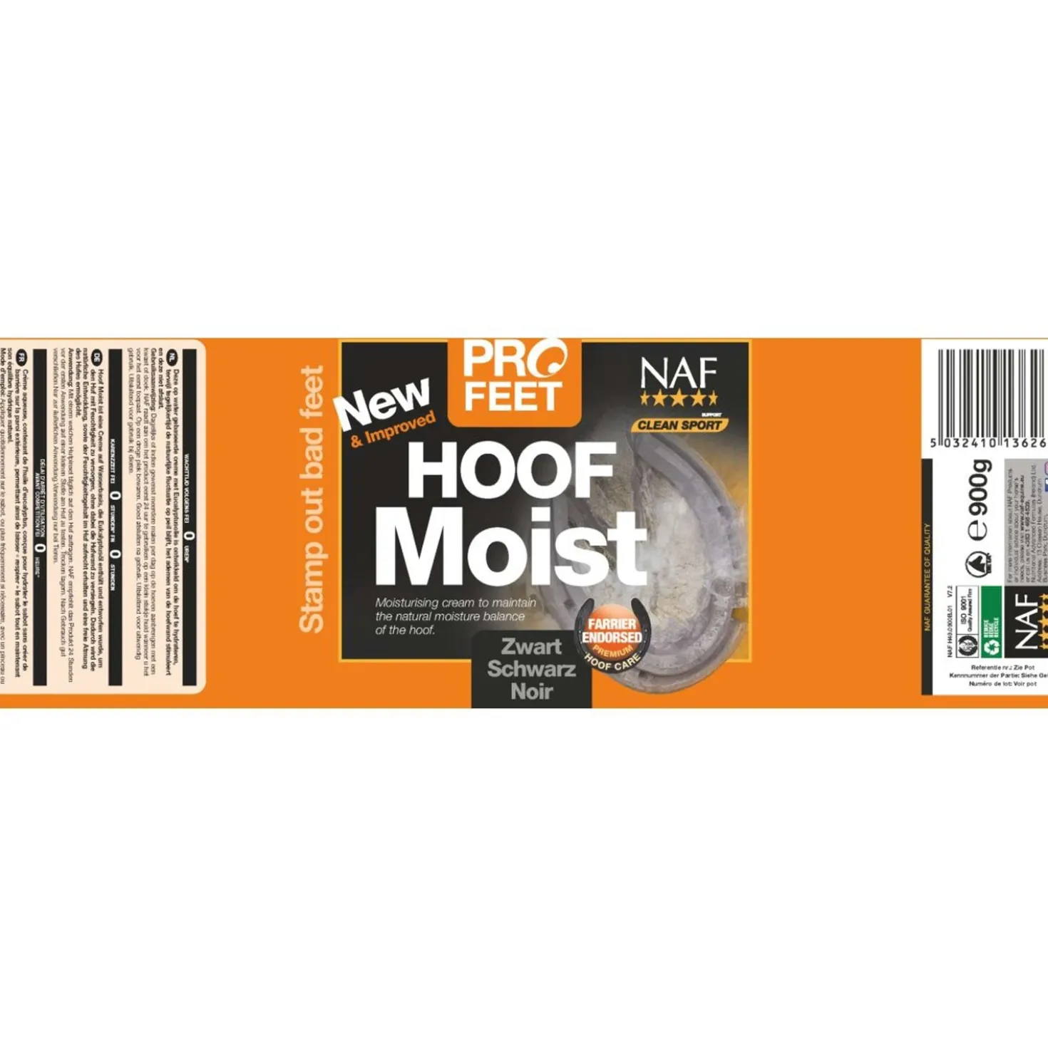 NAF Profeet Hoof Moist Zwart