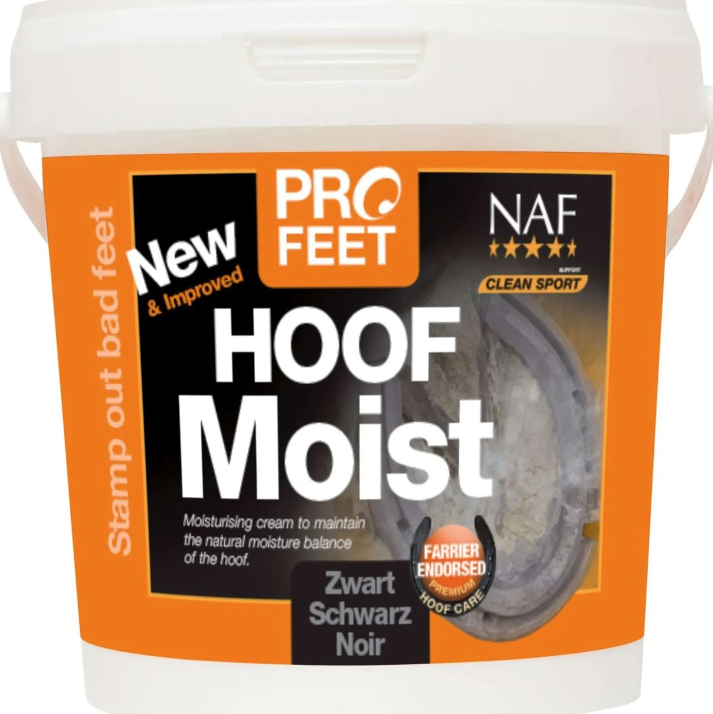 NAF Profeet Hoof Moist Zwart