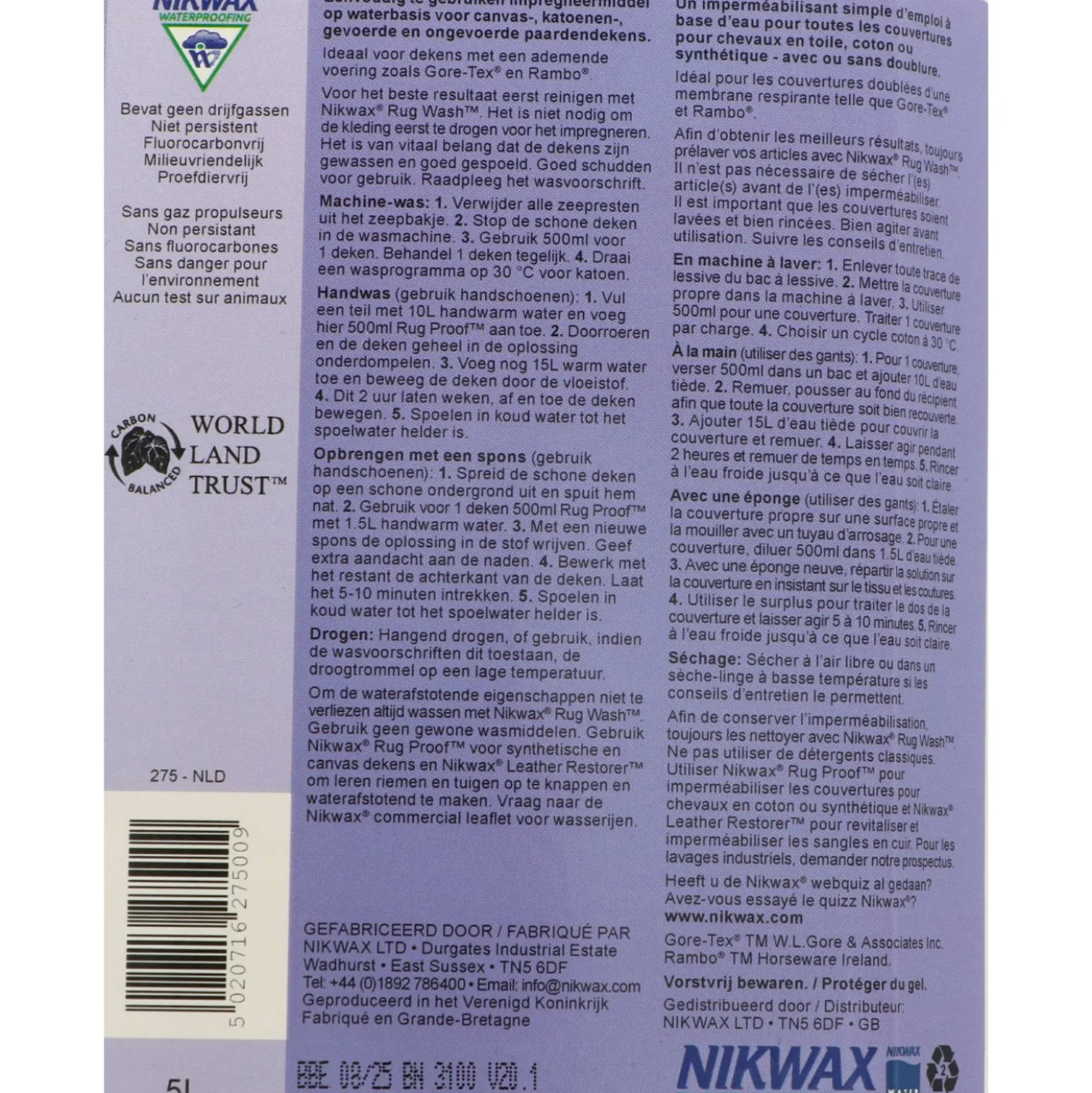 Nikwax Rug Proof