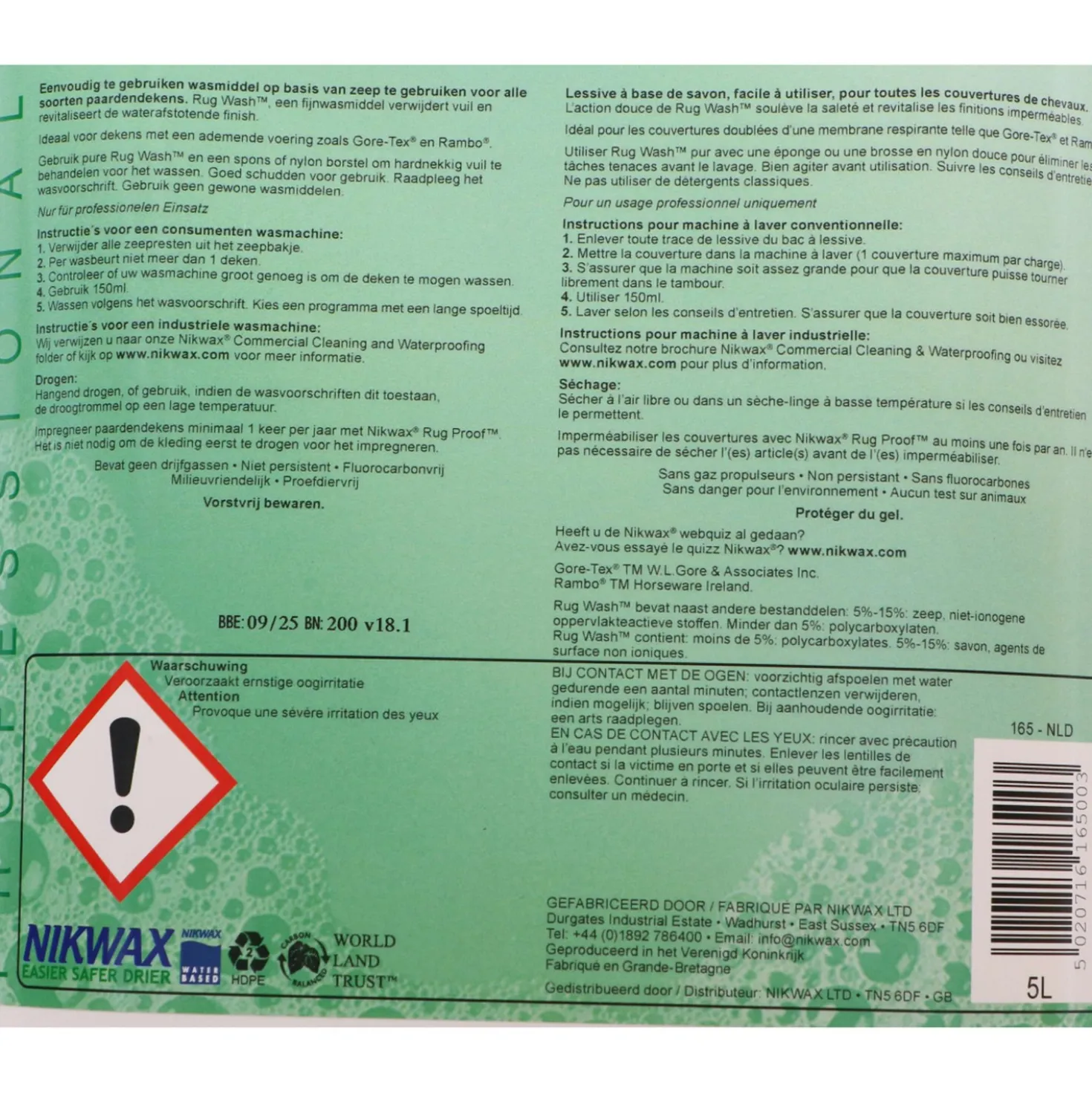 Nikwax Rug Wash
