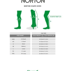 Norton Chaps Bright Zwart