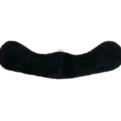 Norton Dressuursingel XTR Synthetisch Schapenvacht Zwart