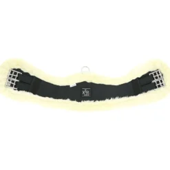 Norton Dressuursingel XTR Synthetisch Schapenvacht Zwart/Ecru
