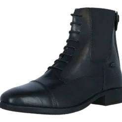 Norton Jodhpurs Lacets Gevoerd Zwart