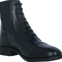 Norton Jodhpurs Lacets Gevoerd Zwart