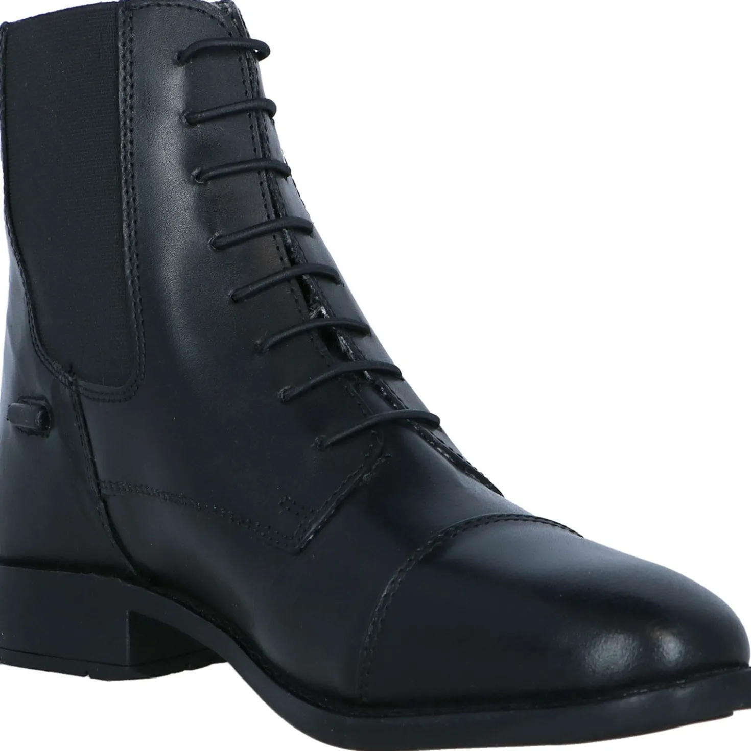 Norton Jodhpurs Lacets Gevoerd Zwart