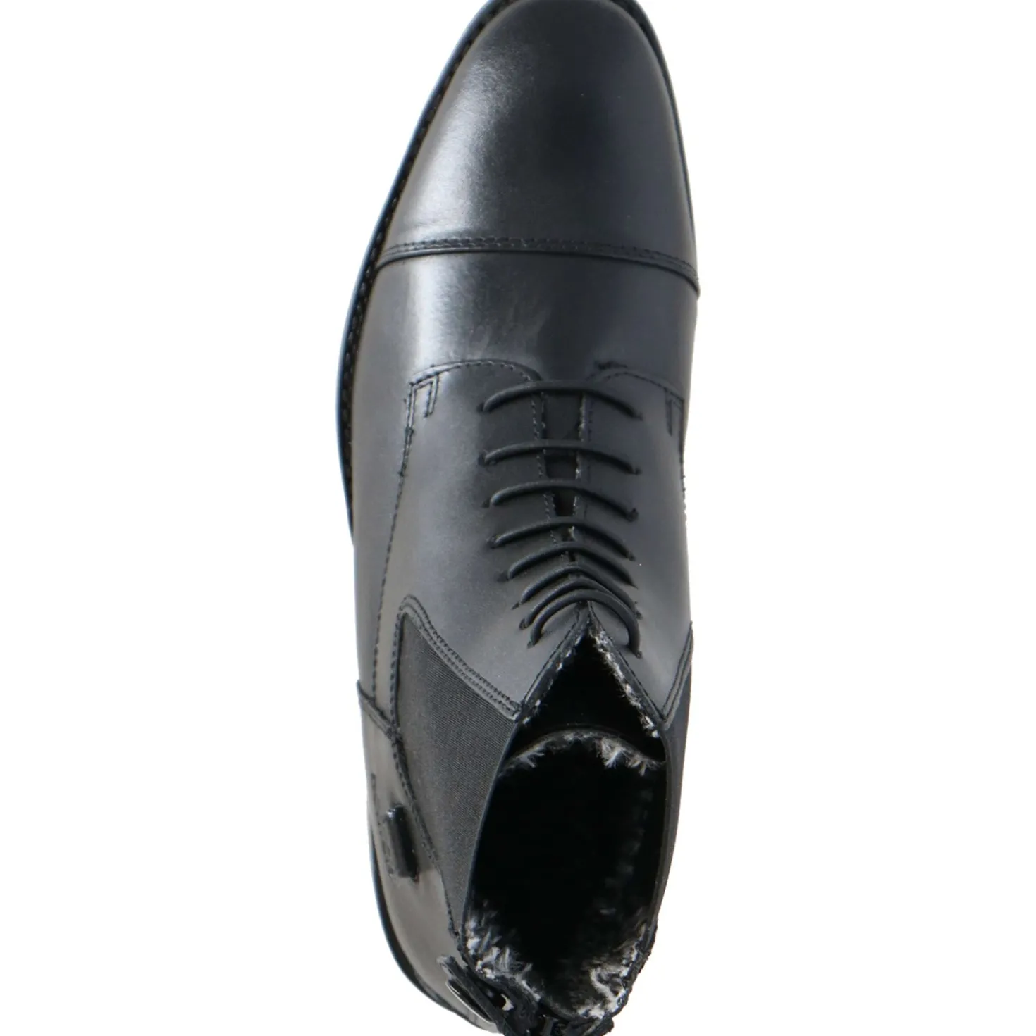 Norton Jodhpurs Lacets Gevoerd Zwart
