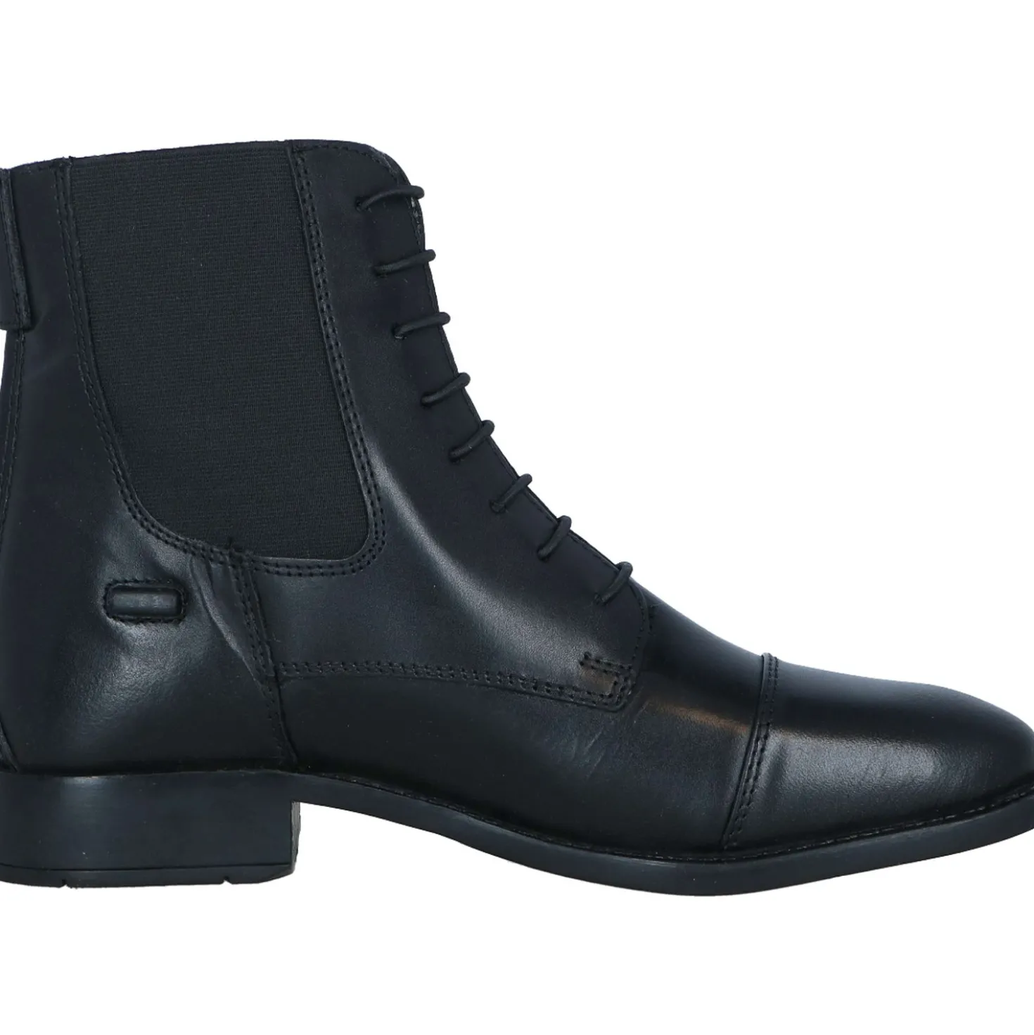 Norton Jodhpurs Lacets Gevoerd Zwart