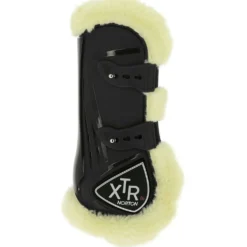 Norton Peesbeschermers XTR Sheepskin Geknoopt Zwart