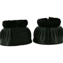 Norton Springschoenen Soft met Synthetisch Schapenvacht Zwart