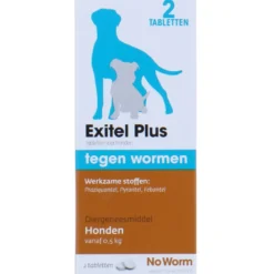 No Worm Exitel Hond