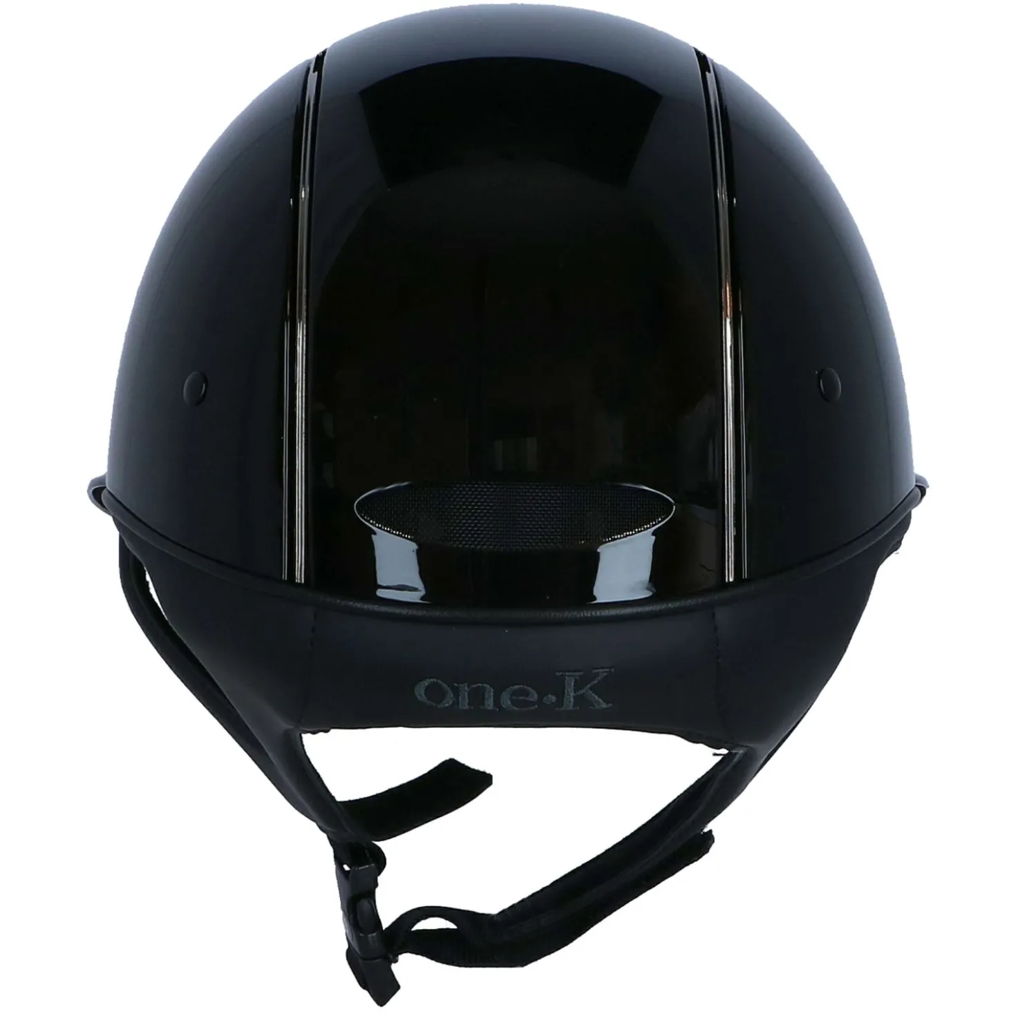 OneK Cap Avancé Glossy Chrome Lijnen Zwart
