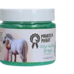 Paardenpraat Hoeflak Glitter Groen