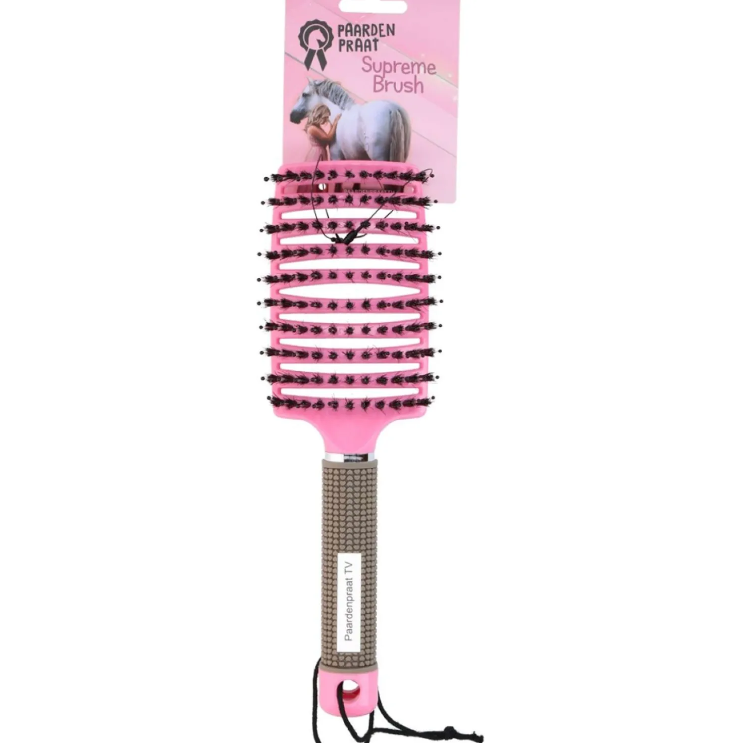 Paardenpraat Manen en Staartborstel Horse Supreme Roze