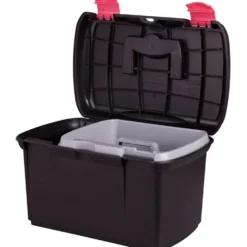 Panaro Poetsbox Carlo Original Deksel Inzet Zwart/Fuchsia
