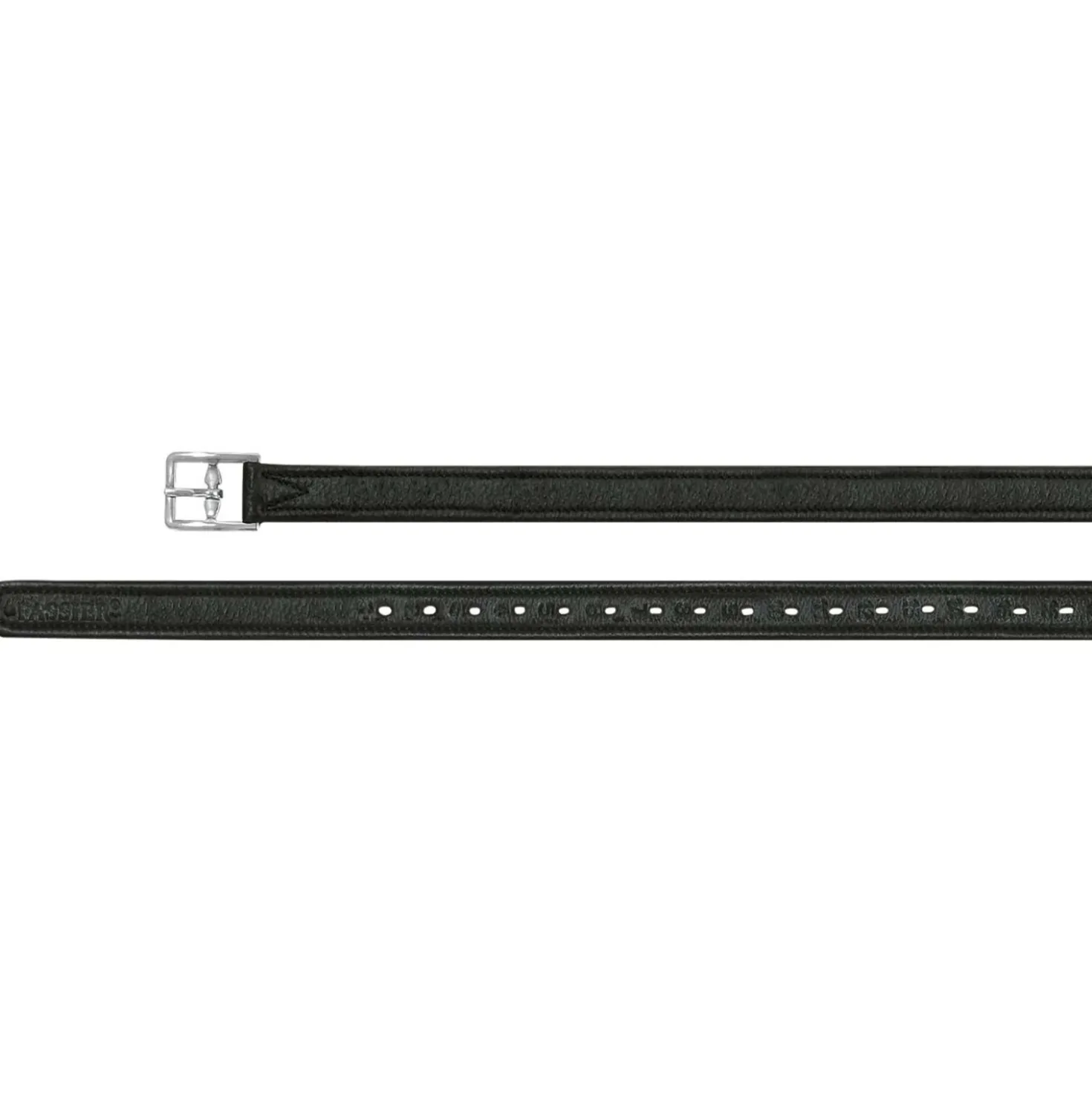 Passier Stijgbeugelriemen Velvet Touch 25mm Zwart