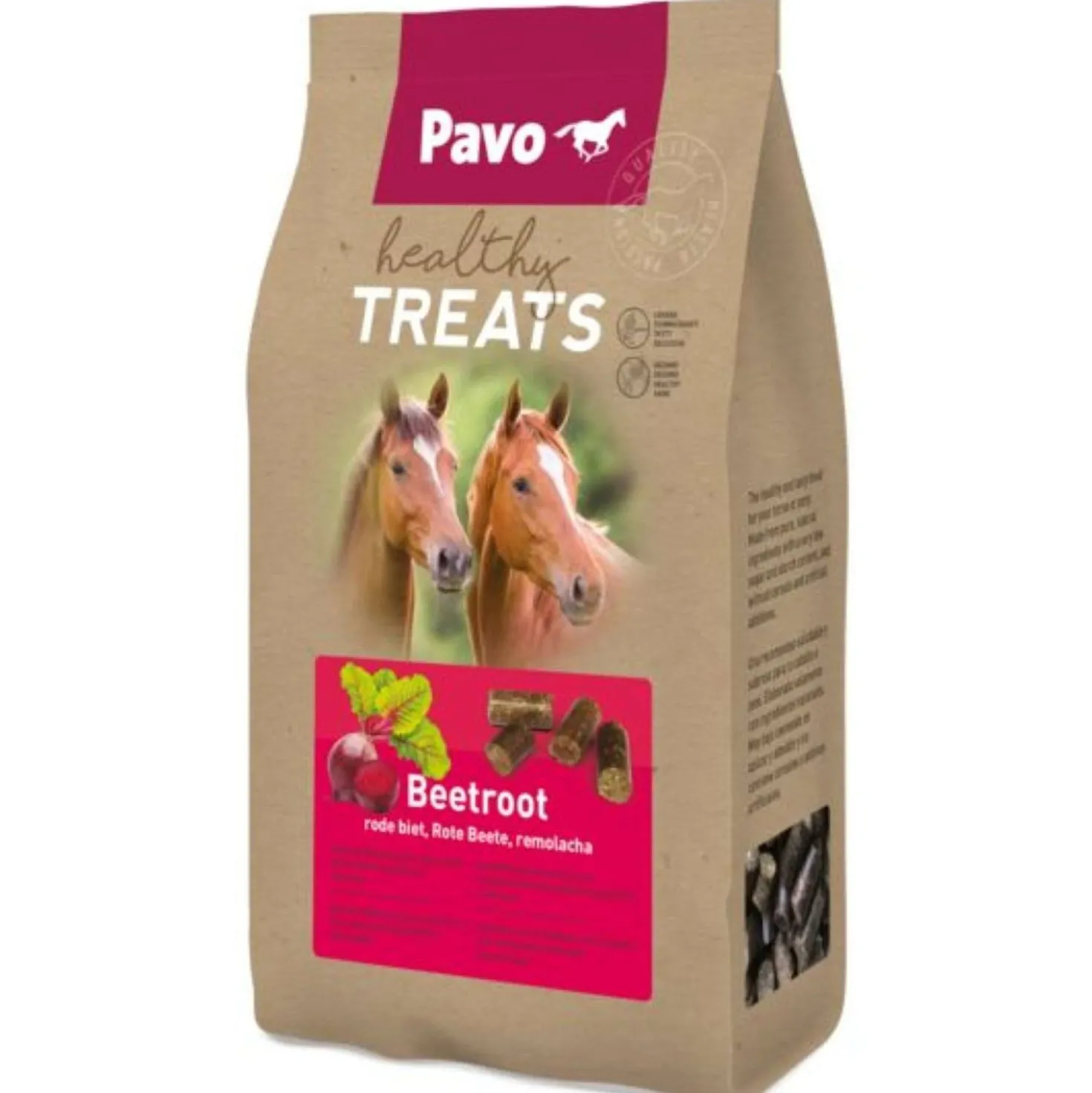 Pavo Healthy Treats Rode Biet