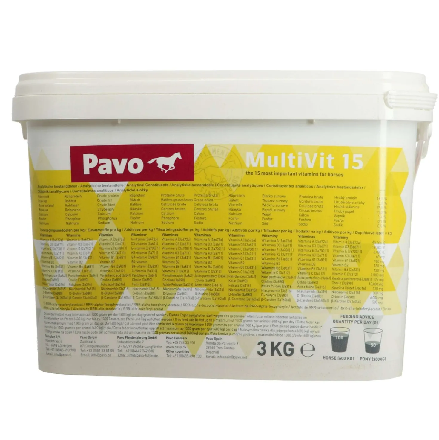 Pavo Multivit 15 Emmer