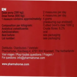 PharmaHorse Duivelsklauw Paard