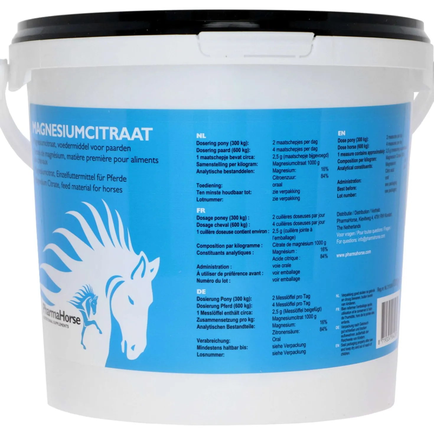 PharmaHorse Magnesium Citraat