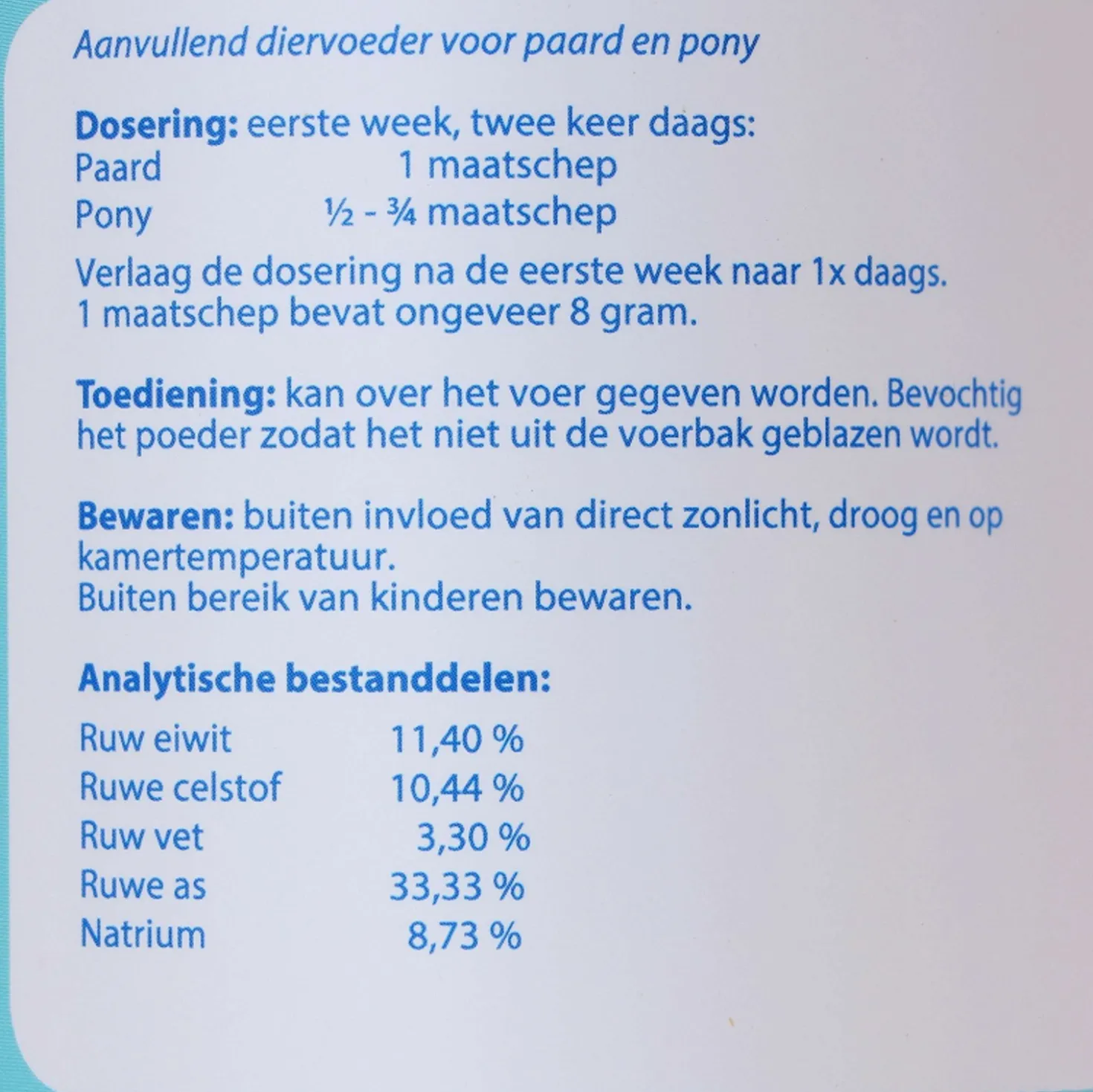 Phytonics Gluco Balance Paard/Pony