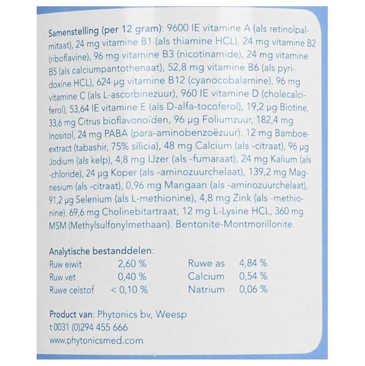 Phytonics Multivit P/P