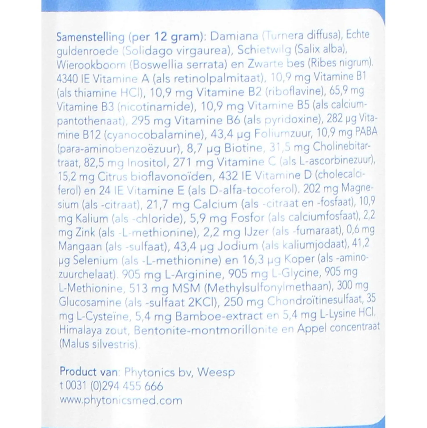 Phytonics Muscle Support P/P