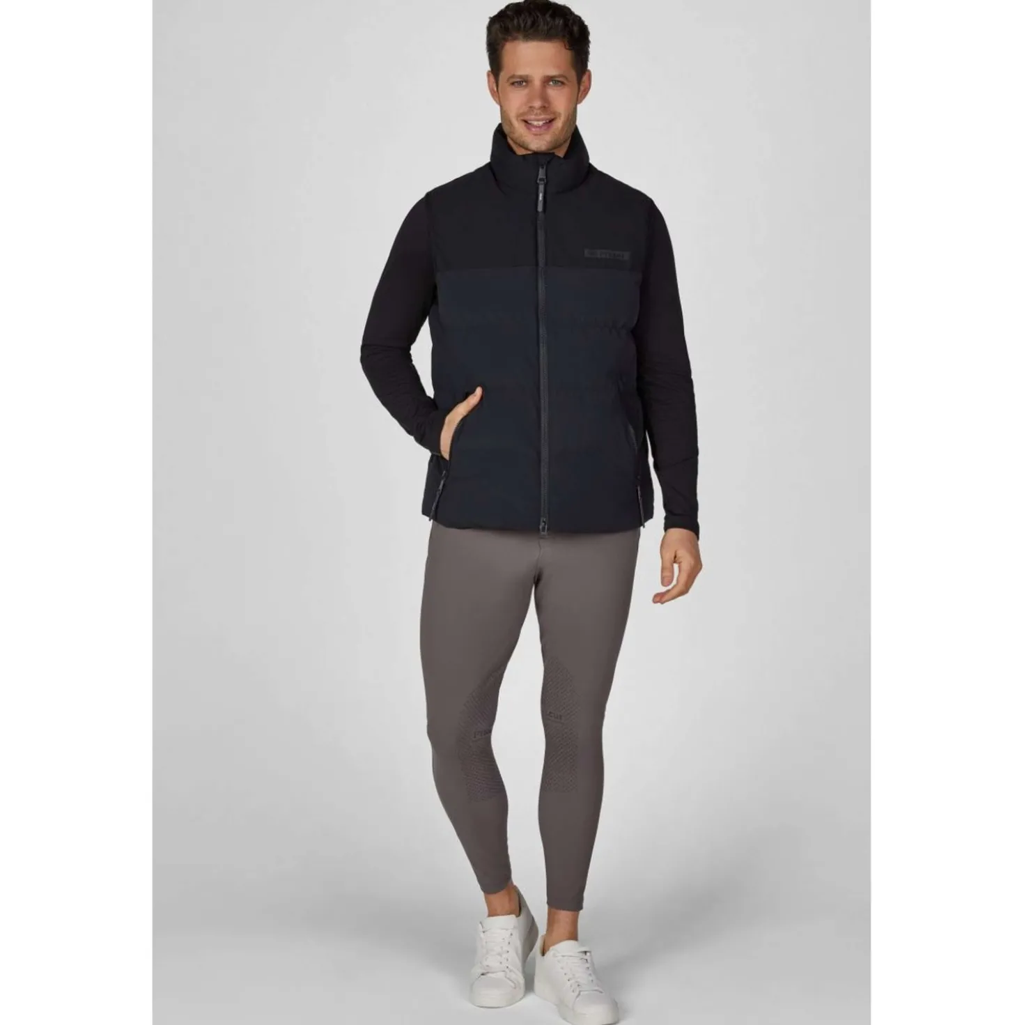 Pikeur Bodywarmer Quilted Athleisure AW26 Heren Zwart