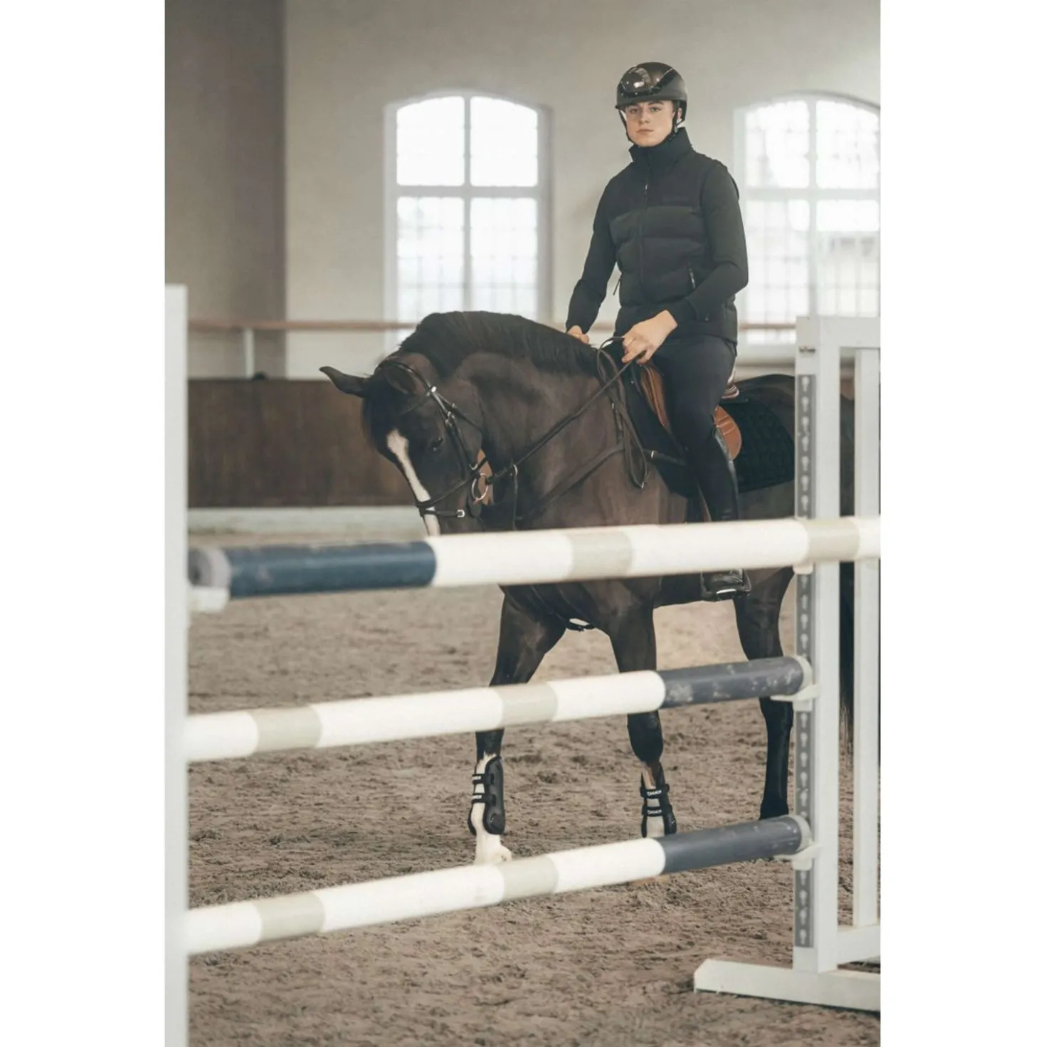 Pikeur Bodywarmer Quilted Athleisure AW26 Heren Zwart