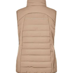 Pikeur Bodywarmer Quilted FlexVest Athleisure AW26 Mocha Cream